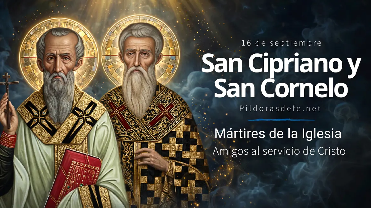 San Cornelio y San Cipriano amigos martires unidad iglesiawebp