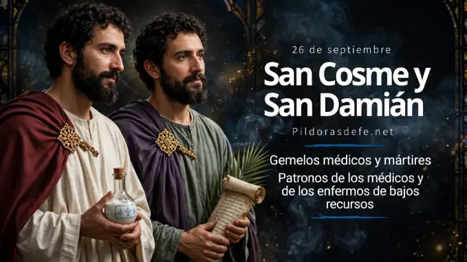 San Cosme San Damian hermanos gemelos medicos martires