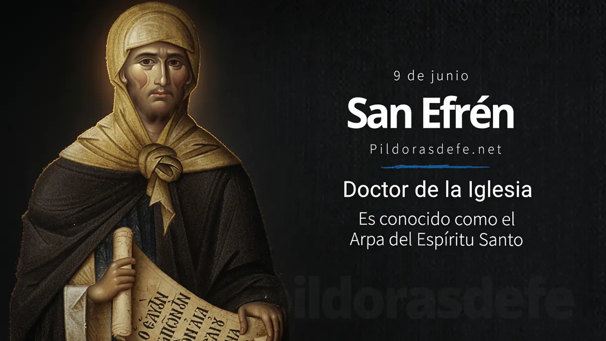 San Efren Doctor de la Iglesia el arpa del Espiritu Santowebp