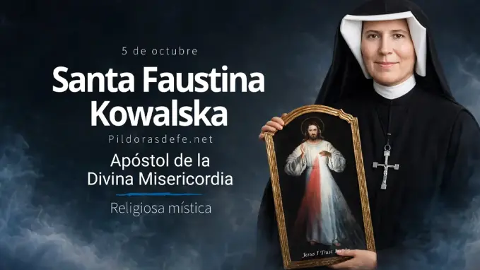 San Faustina Kowalska Apostol de la Divina Misericordia de Jesus