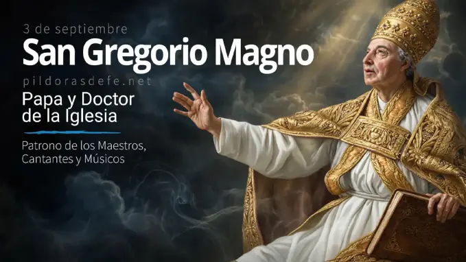 San Gregorio Magno Papa Doctor siervo de los siervos