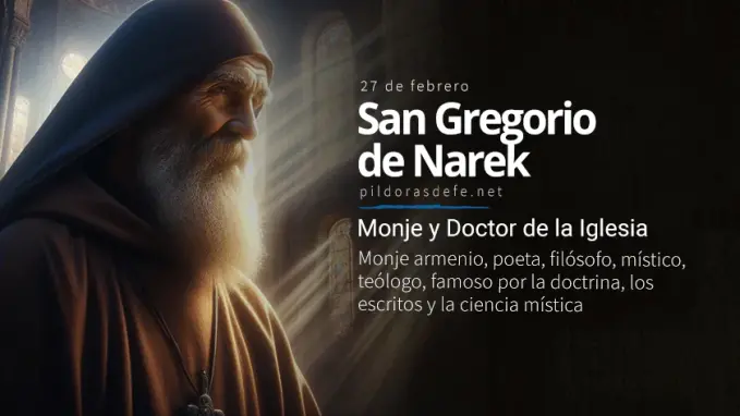 San Gregorio de Narek Monje y Doctor de la Iglesia