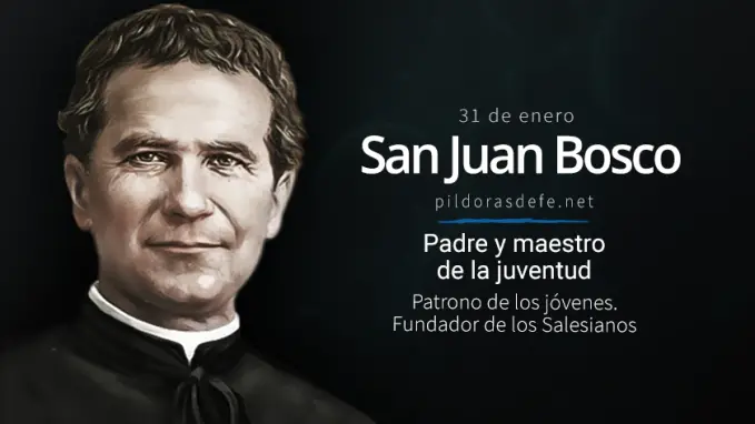 San Juan Bosco padre y maestro de la juventud patrono de los jovenes