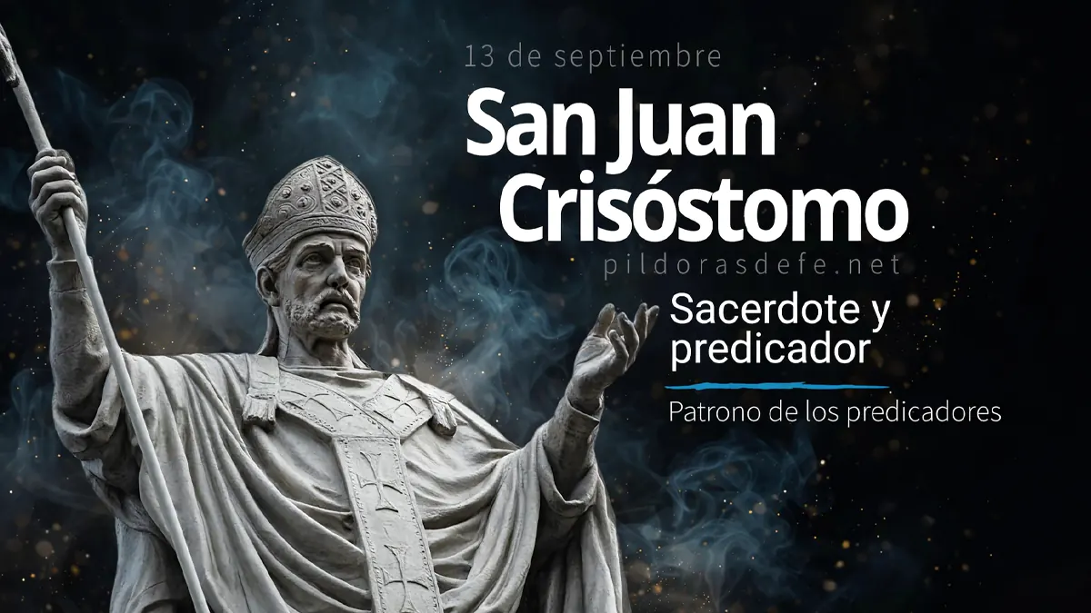 San Juan Crisostomo boca de oro patrono de predicadoreswebp
