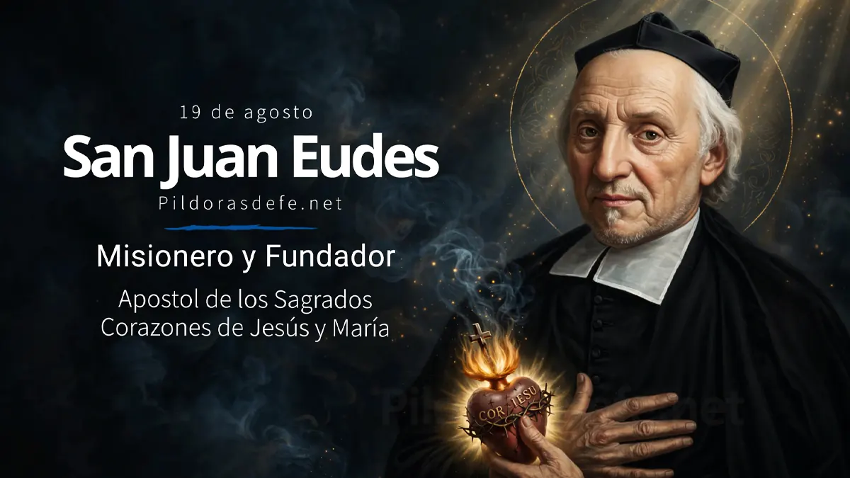 San Juan Eudes santo patrono de seminaristas apostol sagrados corazoneswebp