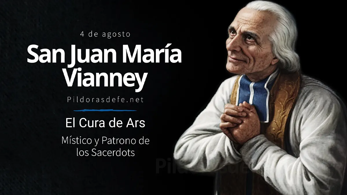 San Juan Maria Vianney Cura de Ars patrono sacerdoteswebp