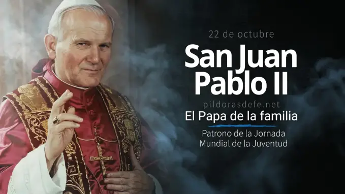 San Juan Pablo II Papa de la familia peregrino