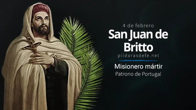 San Juan de Britto misionero jesuita patrono de portugal