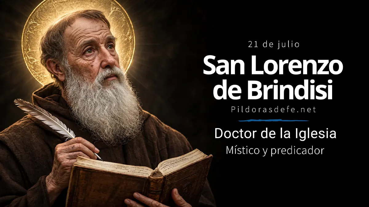 San Lorenzo Brinsisi mistico Doctor de la Iglesiawebp