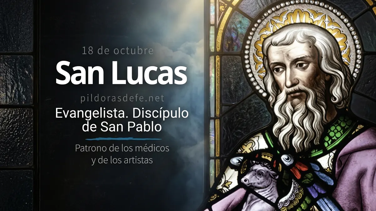 San Lucas Evangelista discipulo de San Pablo santo patrono de los medicoswebp