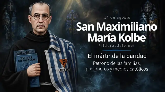 San Maximiliano Kolbe martir caridad patrono de las familias
