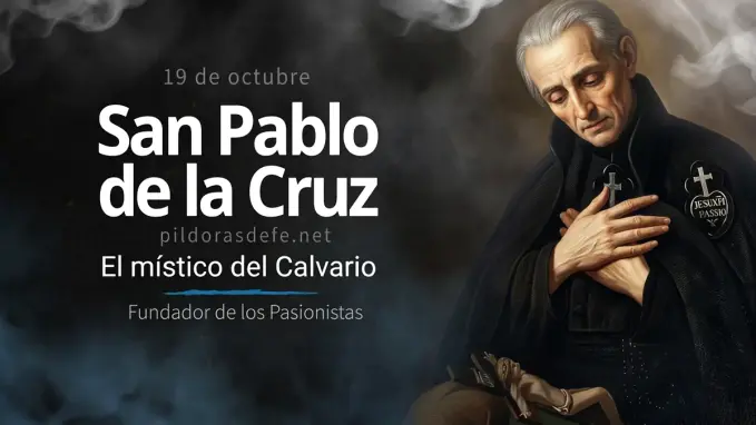 San Pablo de la Cruz mistico del Calvario