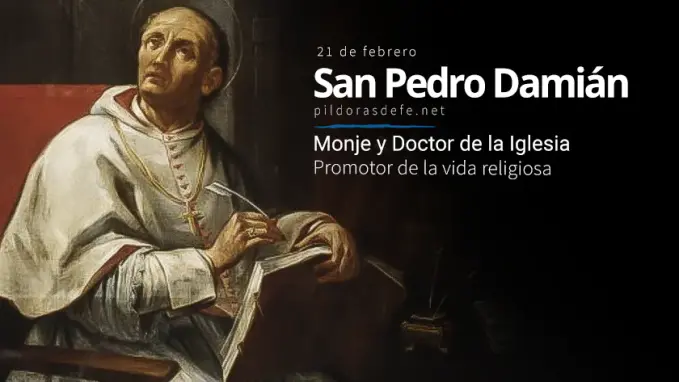 San Pedro Damian Monje benedictino y Doctor de la Iglesia