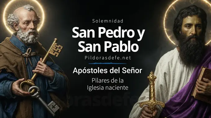 San Pedro y San Pablo Solemnidad Pilares de la Iglesia Catolica
