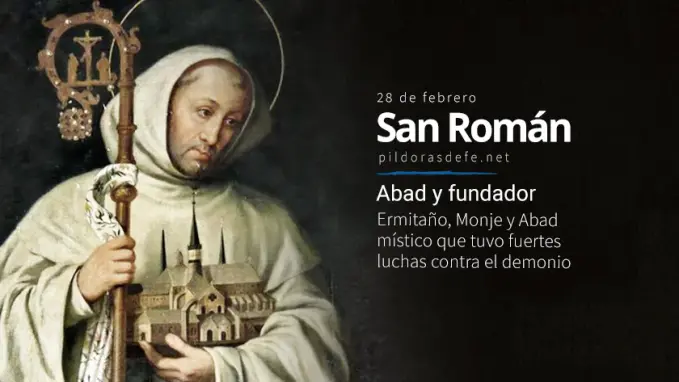 San Roman de Condat Monje y Abad mistico fundador