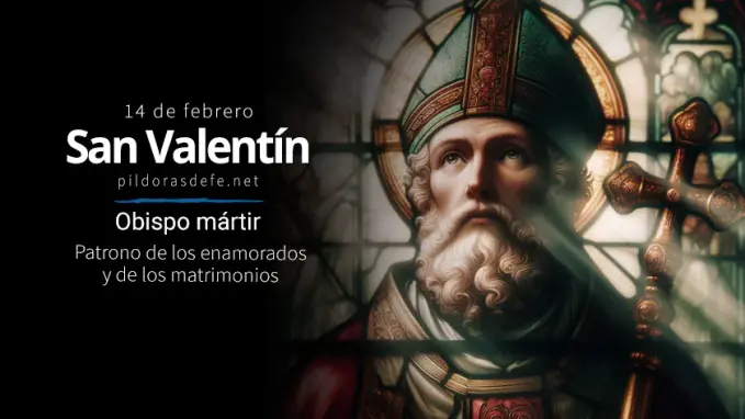 San Valentin obispo martir patrono de los enamorados y de los matrimonios