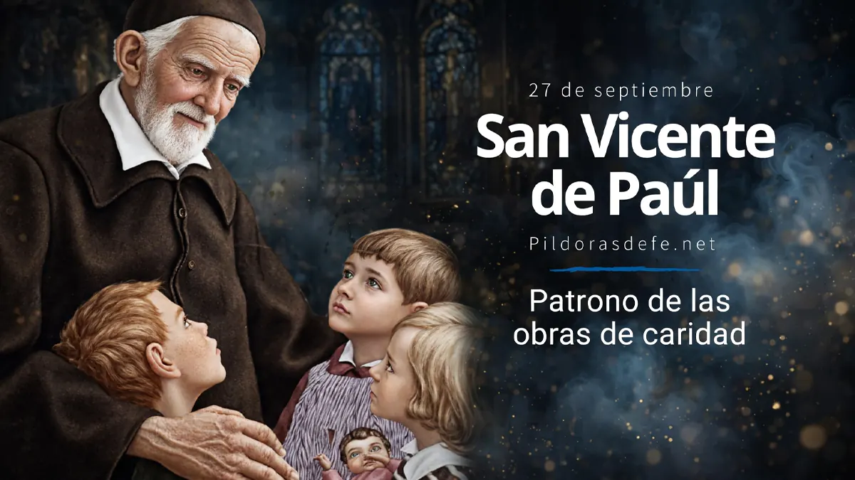 San Vicente de Paul Patrono obras de caridadwebp