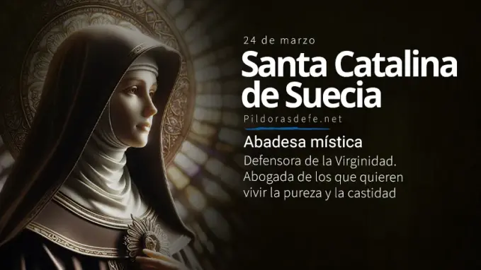 Santa Catalina de Suecia Religiosa Abadesa mistica