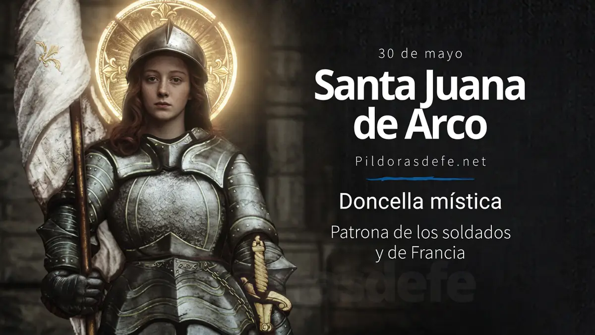 Santa Juana de Arco Doncella De Orleans misticawebp