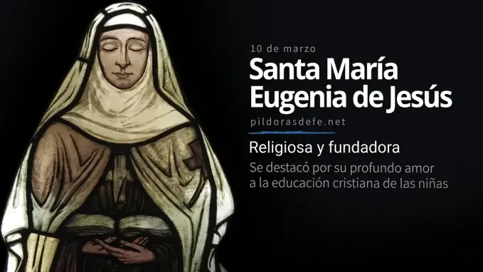 Santa Maria Eugenia de Jesus Ana Milleret Fundadora