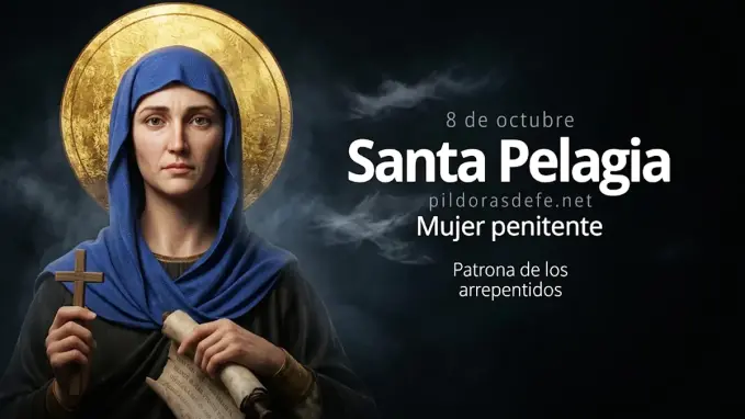 Santa Pelagia mujer penitente santa patrona de los arrepentidos