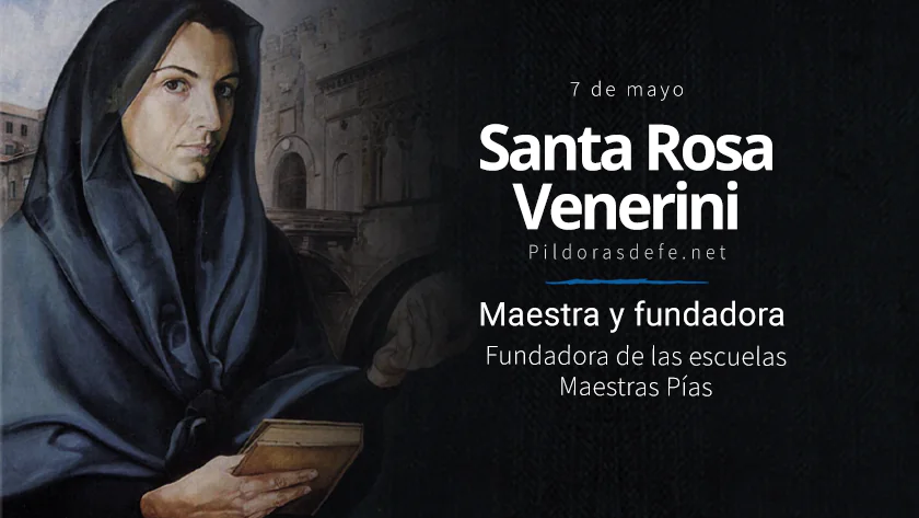 Santa Rosa Venerini Dundadora Maestras Piaswebp
