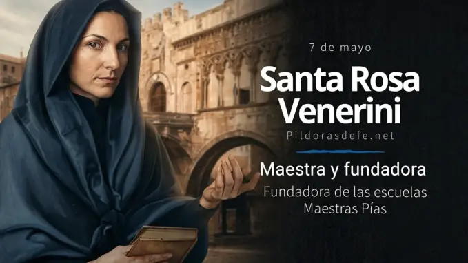 Santa Rosa Venerini Fundadora Maestras Pias