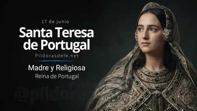 Santa Teresa de Portugal madre religiosa Reina