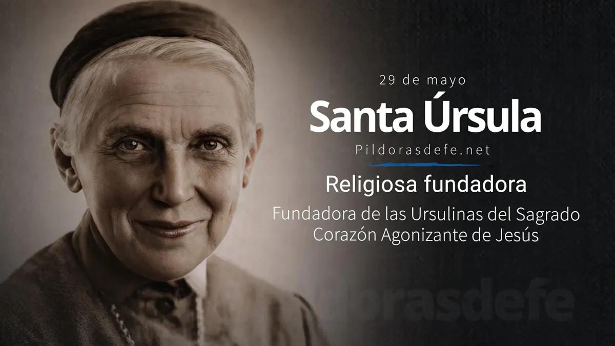 Santo del Dia Santa Ursula Ledochowska Apostol Educadorawebp