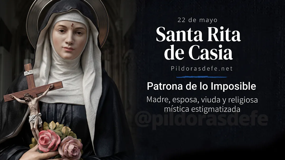 Santo del dia Santa Rita de Casia casos imposibleswebp