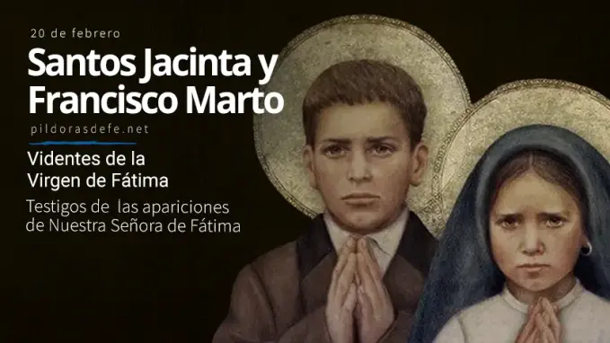 Santos Jacinta y Francisco Marto Testigos Videntes de la Virgen de Fatima