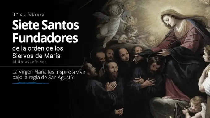 Siete Santos Padres fundadores de la orden de los Siervos de Maria