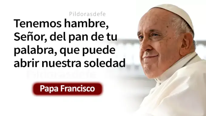 Todos los que vean al Hijo tengan Vida Evangelio Papa Francisco Juan    Cita Biblica   