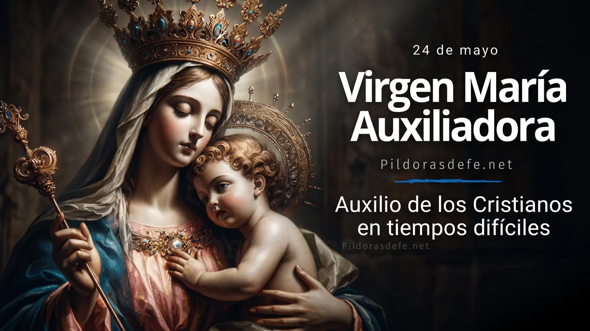 Virgen Maria Auxiliadora auxilio cristianos tiempos dificileswebp