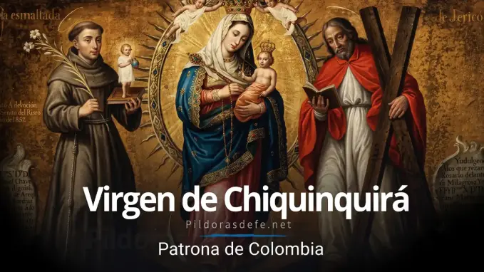 Virgen de Chiquinquira santo patrono renovacion milagrosa