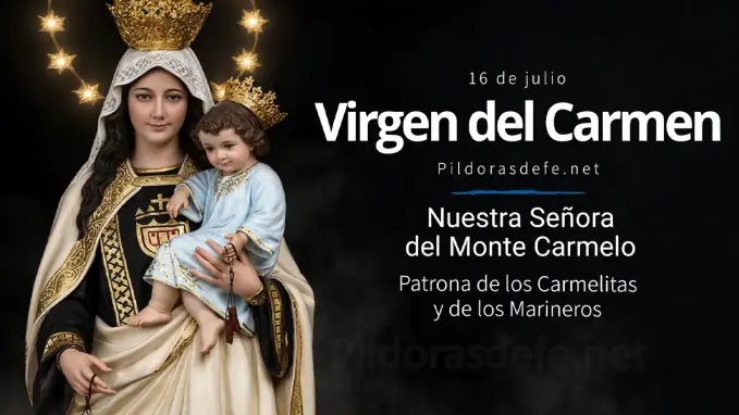 Virgen del Carmen celebracion Nuestra Senora del Monte Carmelo