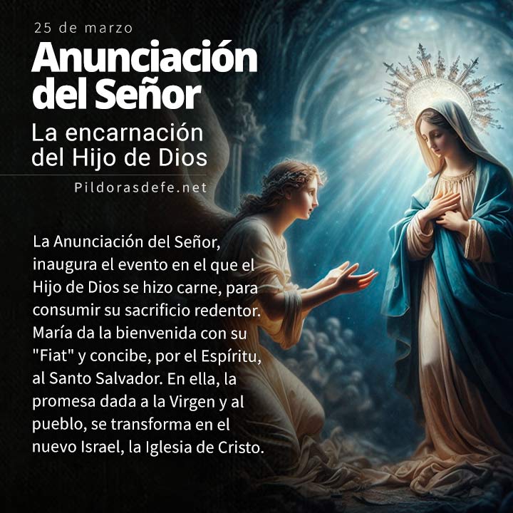 Solemnidad de la Anunciación del Señor: El Fiat de María