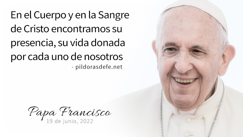 evangelio de hoy domingo  junio  lecturas del dia reflexion papa francisco