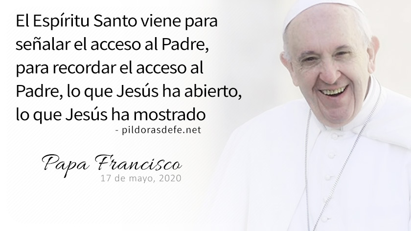 evangelio de hoy domingo  mayo  lecturas del dia reflexion papa francisco