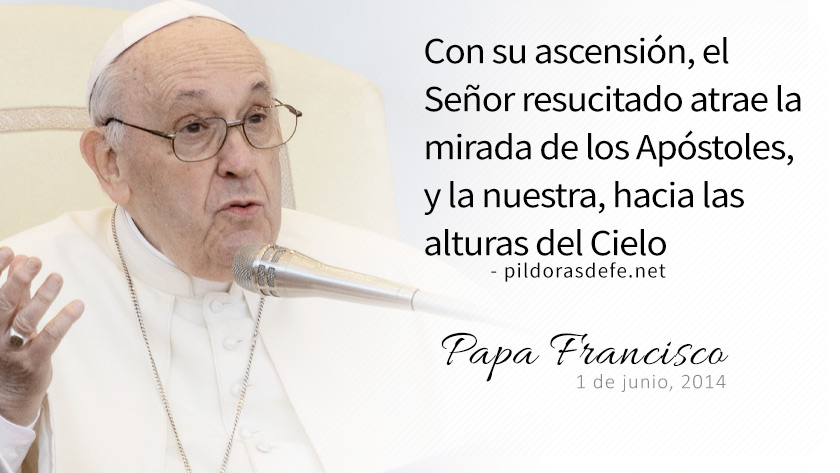 evangelio de hoy domingo  mayo  lecturas del dia reflexion papa francisco