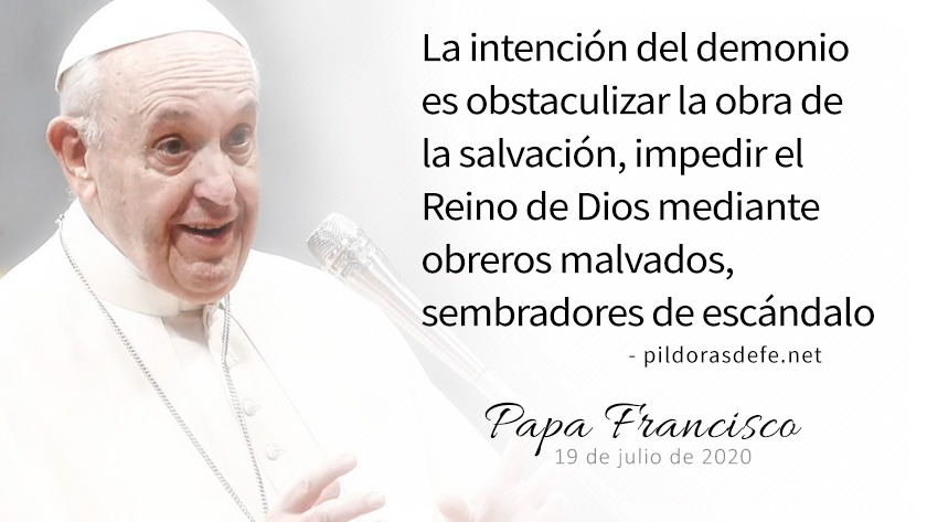 evangelio de hoy domingo  julio  lecturas del dia reflexion del papa francisco