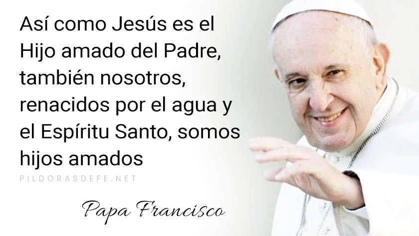 evangelio de hoy domingo  enero  lecturas del dia reflexion papa francisco