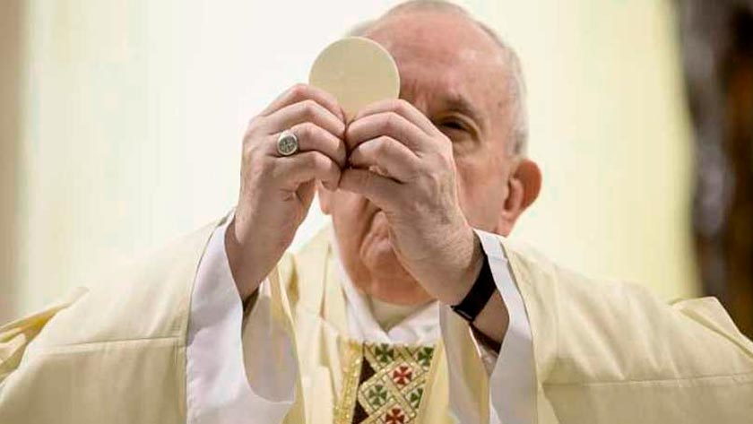 evangelio de hoy jueves  junio  lecturas reflexion papa francisco