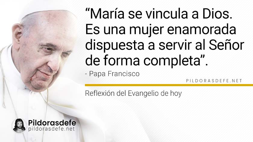 evangelio de hoy lunes  diciembre  lecturas reflexion papa francisco palabra diaria