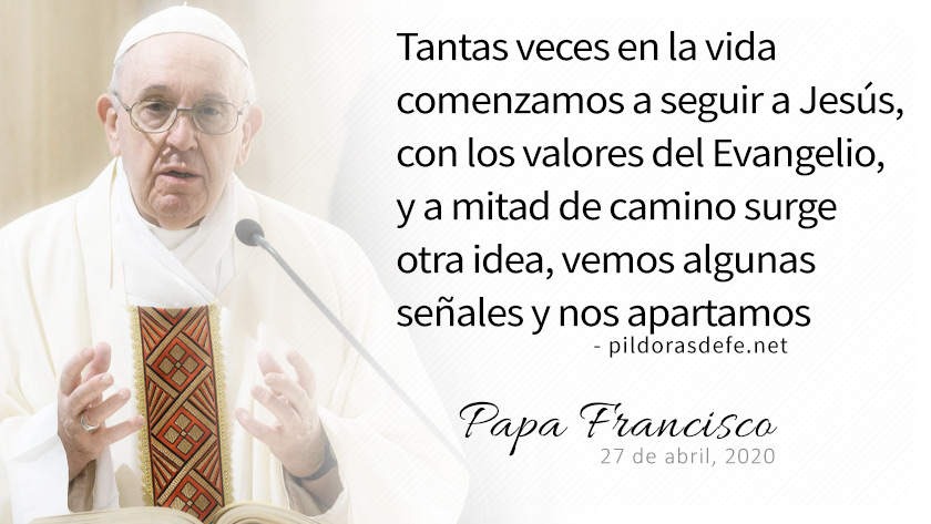 evangelio de hoy lunes  abril  lecturas del dia reflexion papa francisco