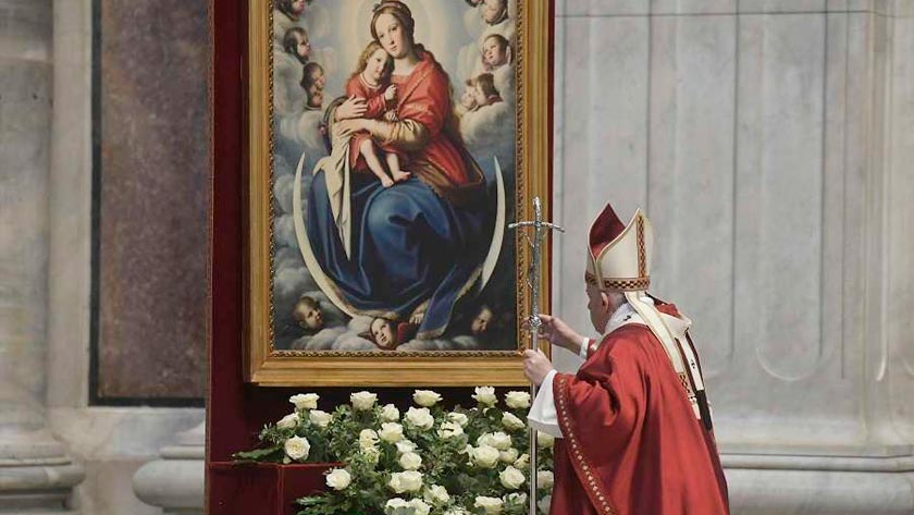 evangelio de hoy lunes  mayo  lecturas reflexion papa francisco