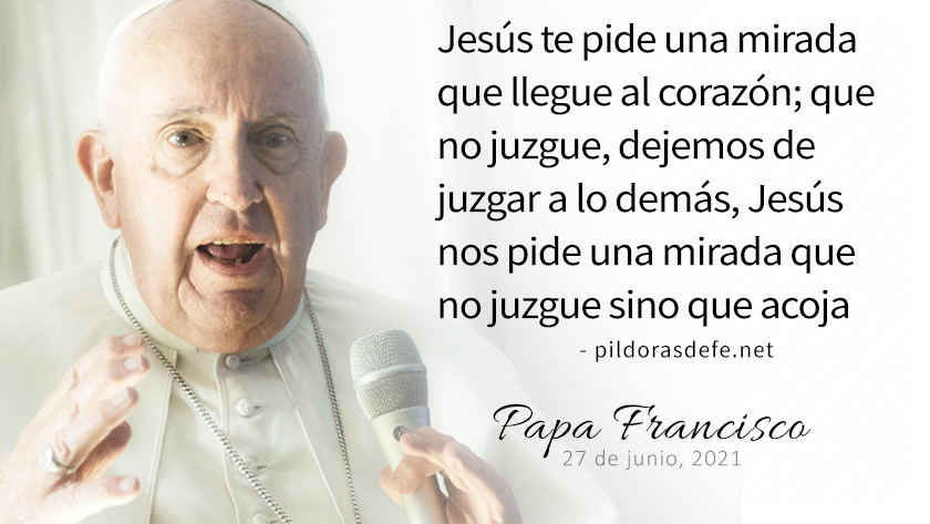 evangelio de hoy lunes  junio  lecturas del dia reflexion del papa francisco