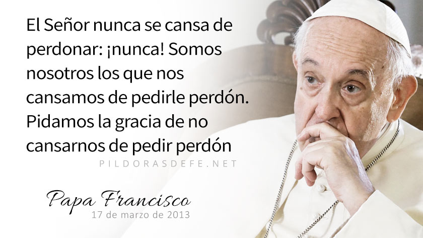 evangelio de hoy lunes marzo lecturas del dia reflexion papa francisco