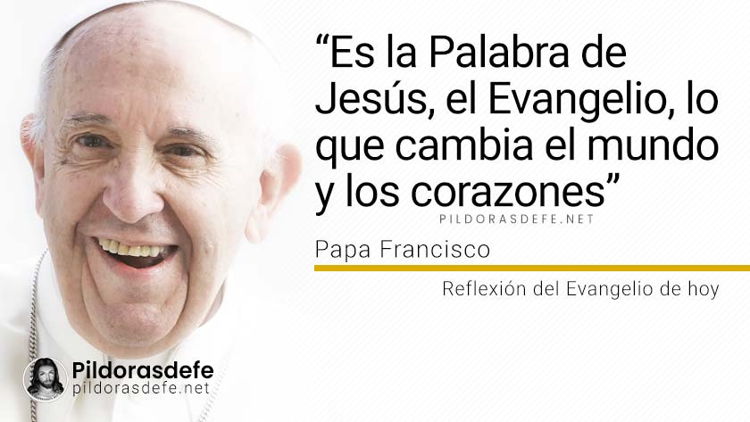 evangelio de hoy lunes  diciembre  lecturas reflexion papa francisco palabra diaria