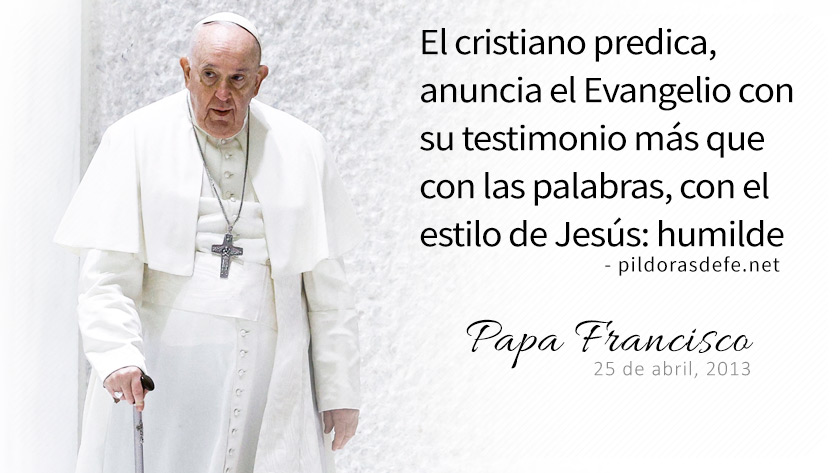 evangelio de hoy martes  abril  lecturas del dia reflexion papa francisco